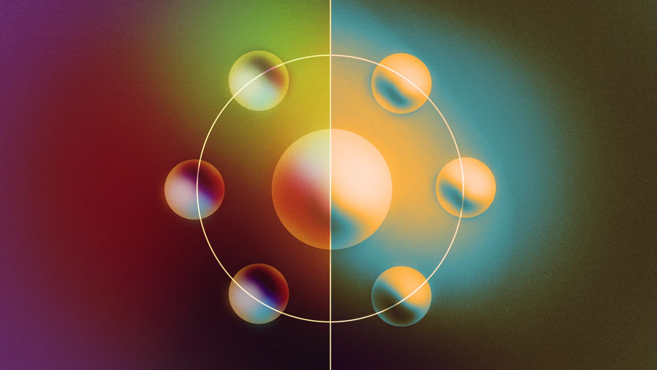 Harvard Business Review hybrid work illustration