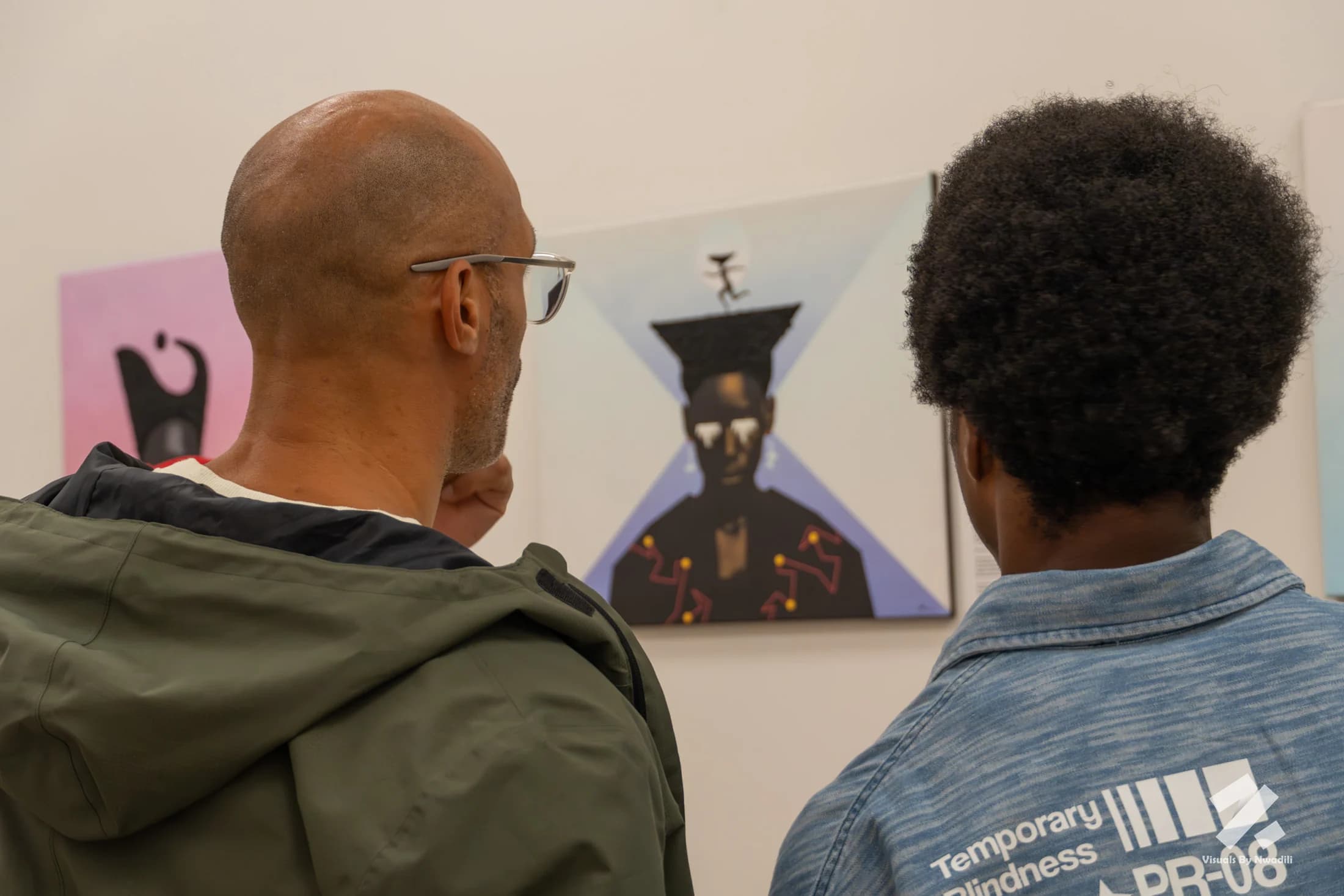 Temporary Blindness exhibition installation